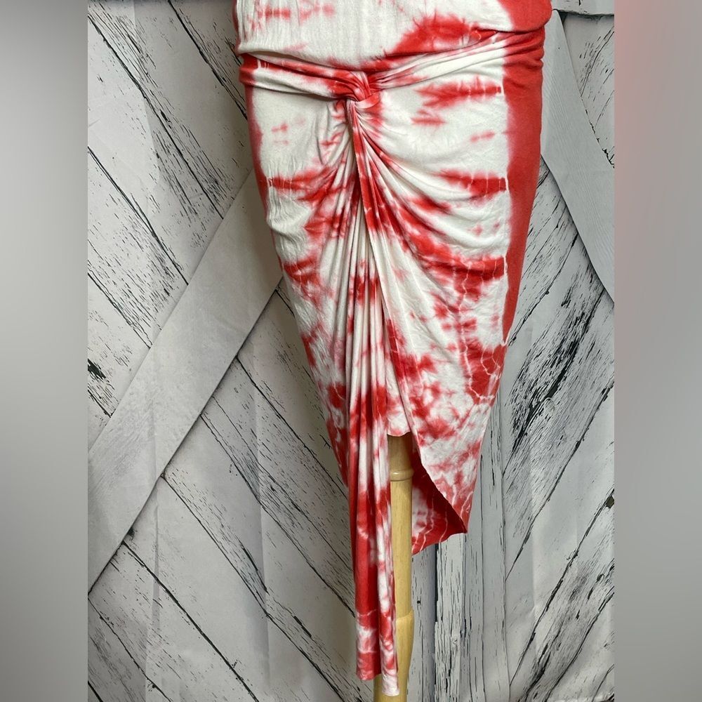 YFB Young Fabulous and Broke Asymmetrical Tie Dye Maxi Dress Small - Picture 3 of 9